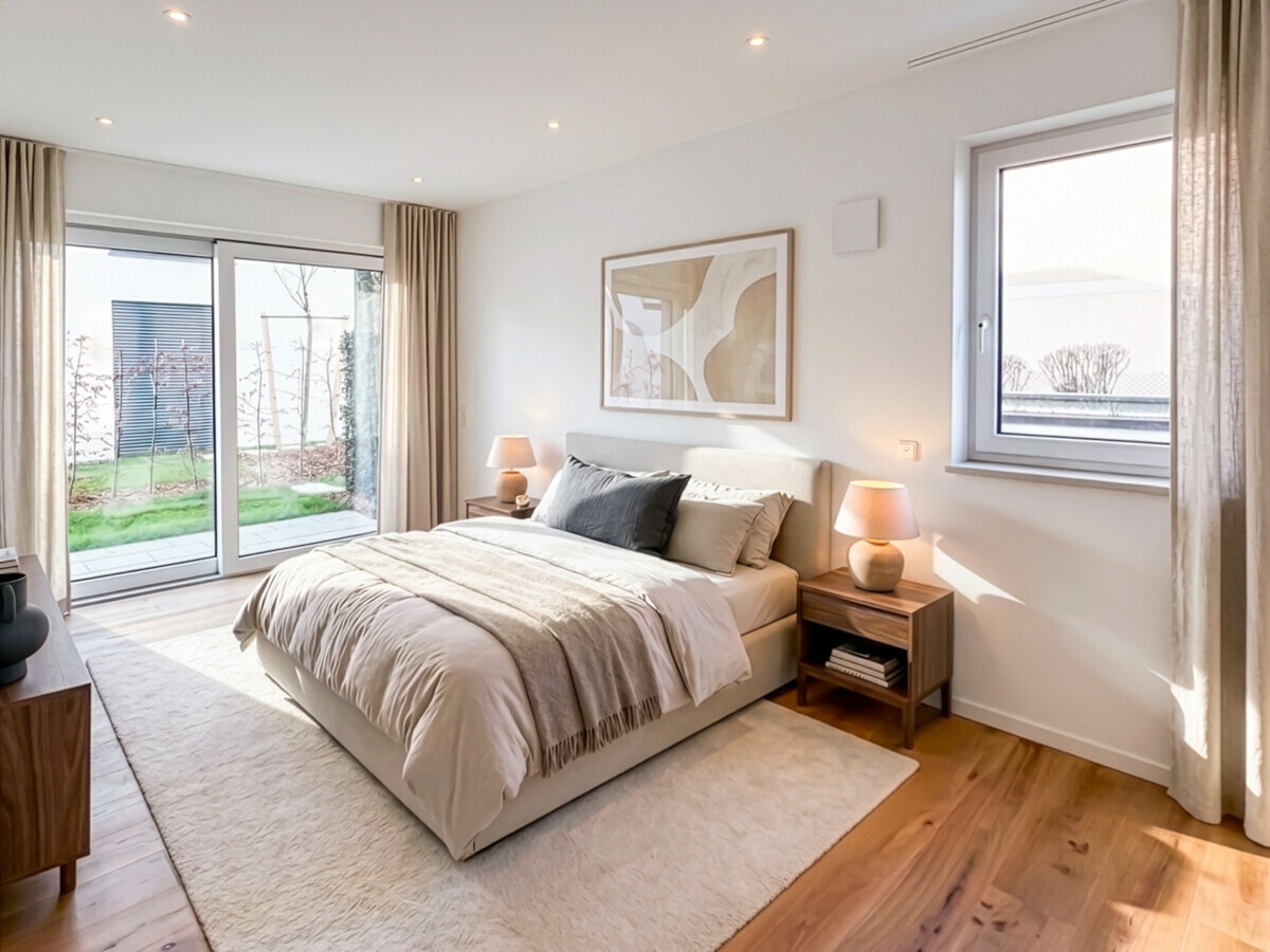 Innenvisualisierung Schlafzimmer