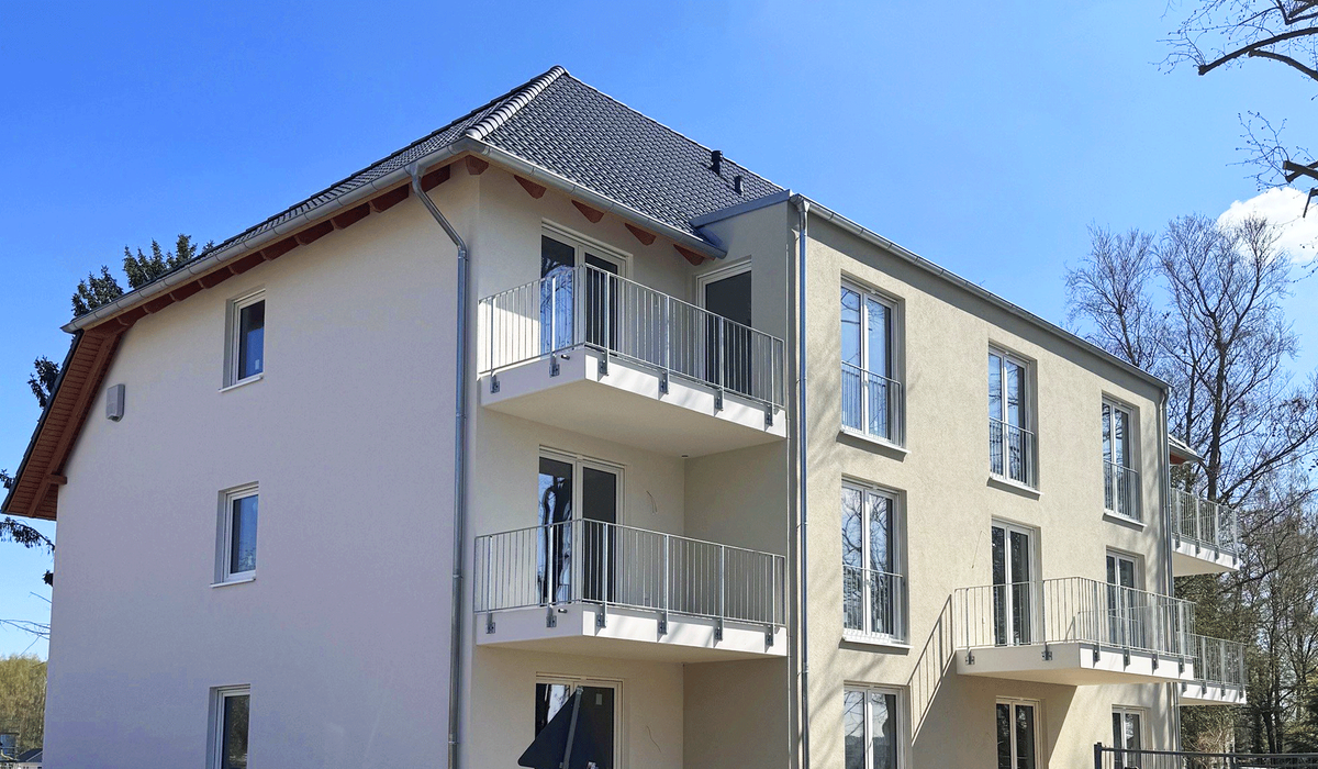 Seequartier Haus B mit Blick auf den See