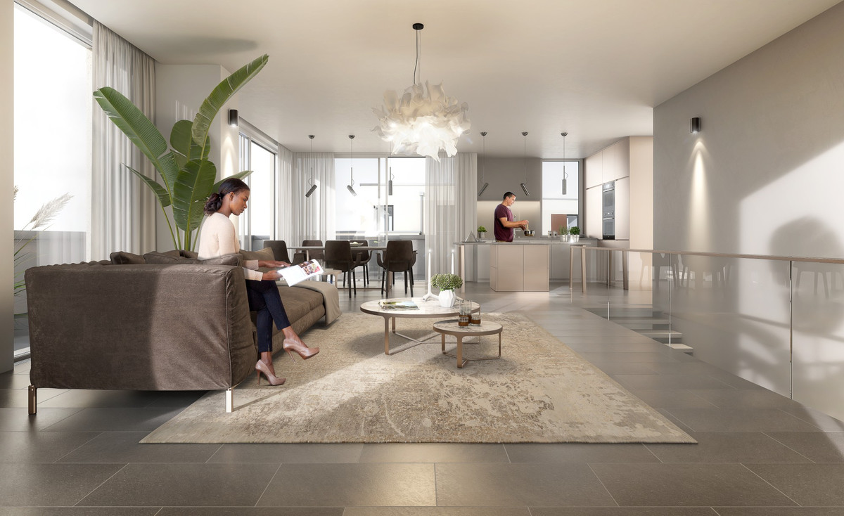 Wohn- und Küchenbereich