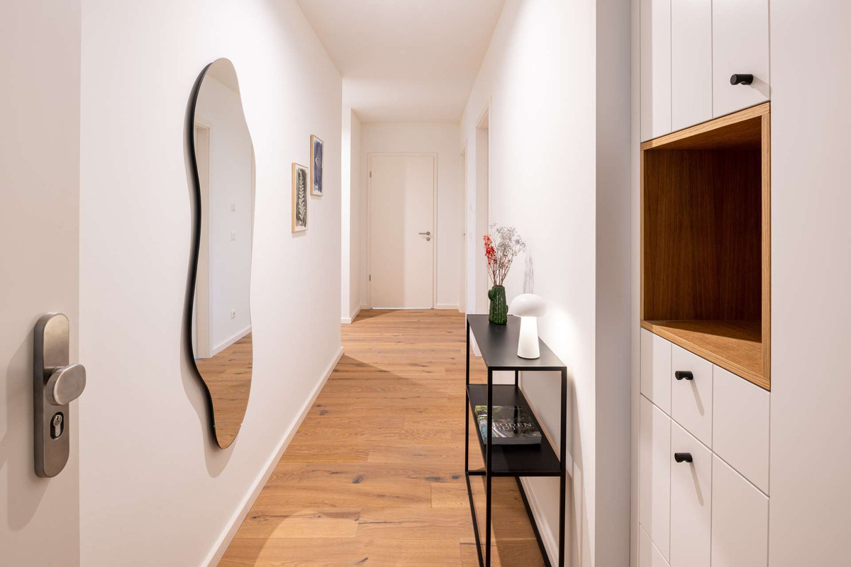 Musterwohnung Eingang