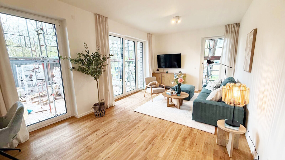 E+A-Wohnzimmer Musterwohnung