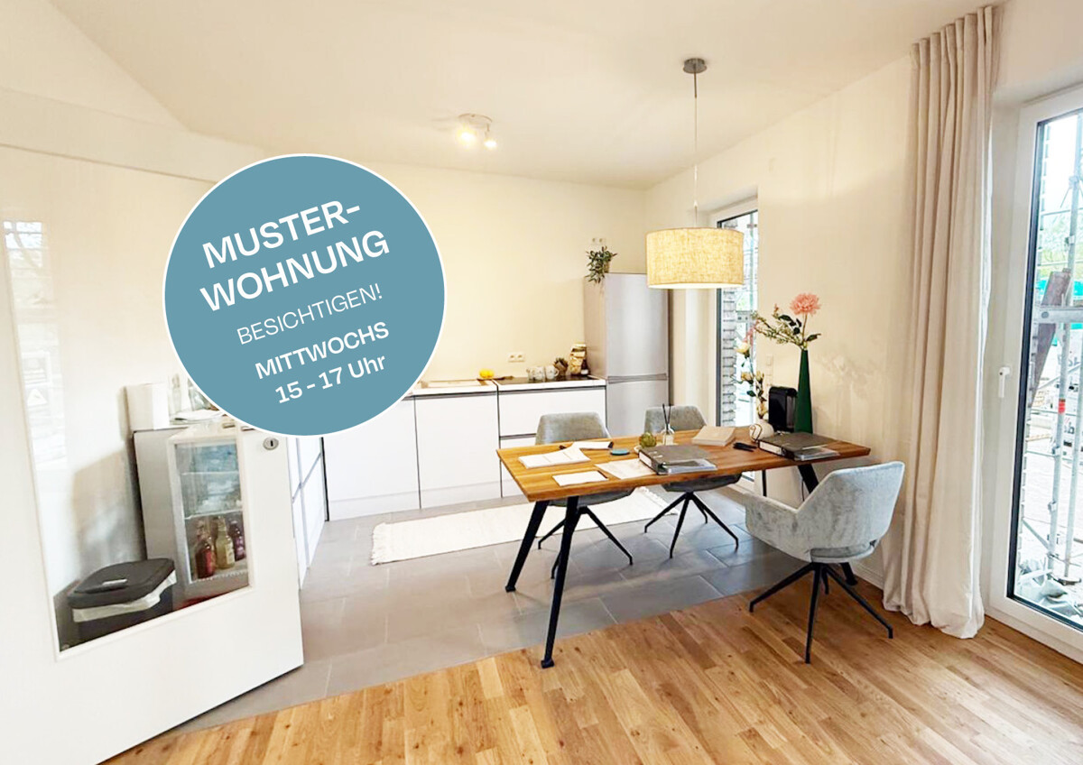 Küche-Musterwohnung