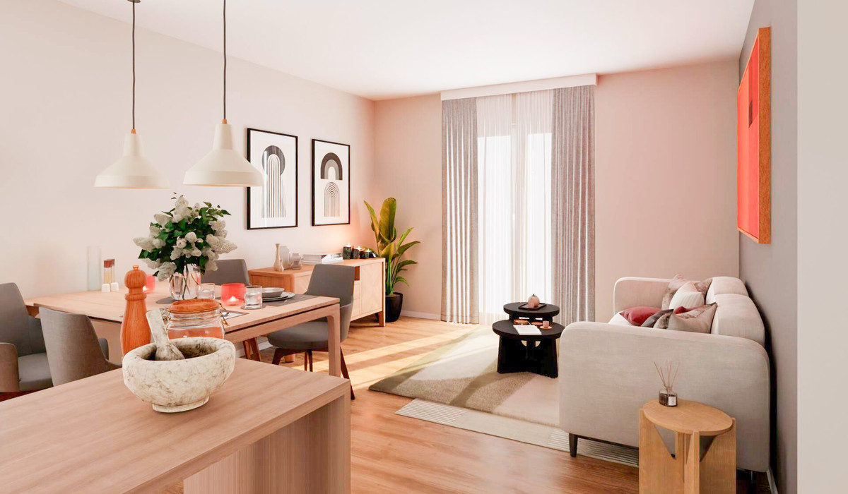 Praktisches Wohnzimmer