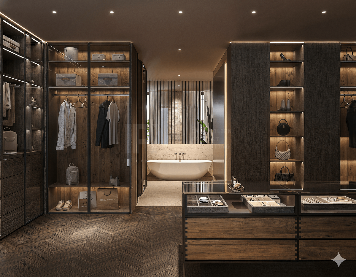Penthouse Ankleide