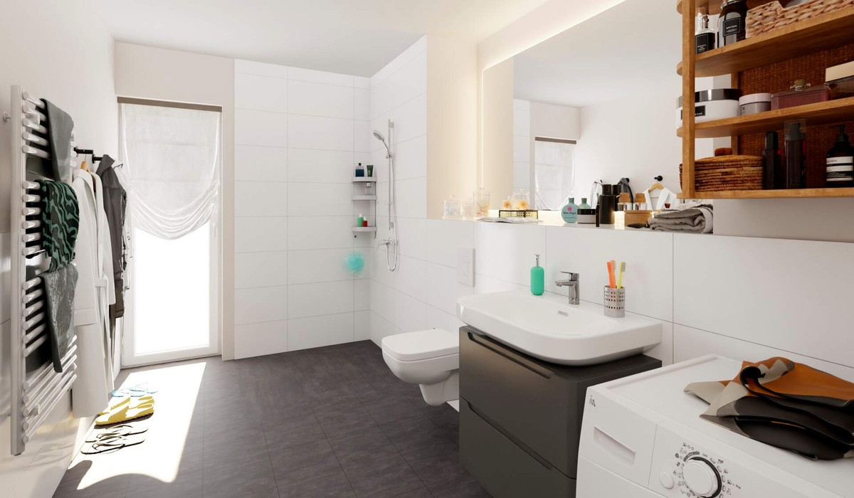 Das moderne Badezimmer