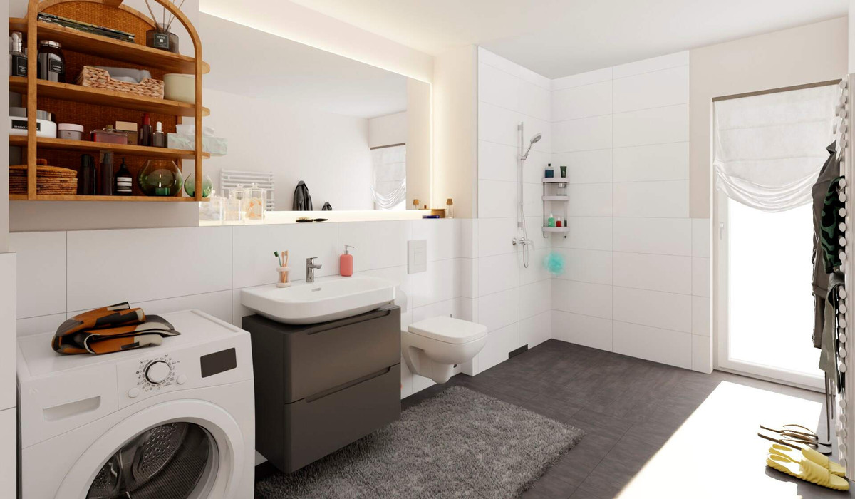 Das moderne Badezimmer