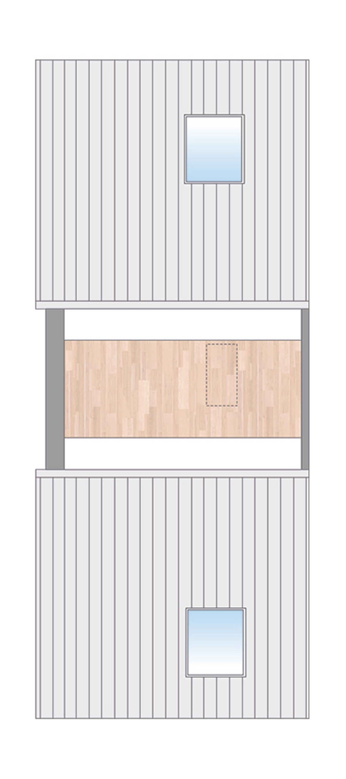 Grundriss Spitzboden
