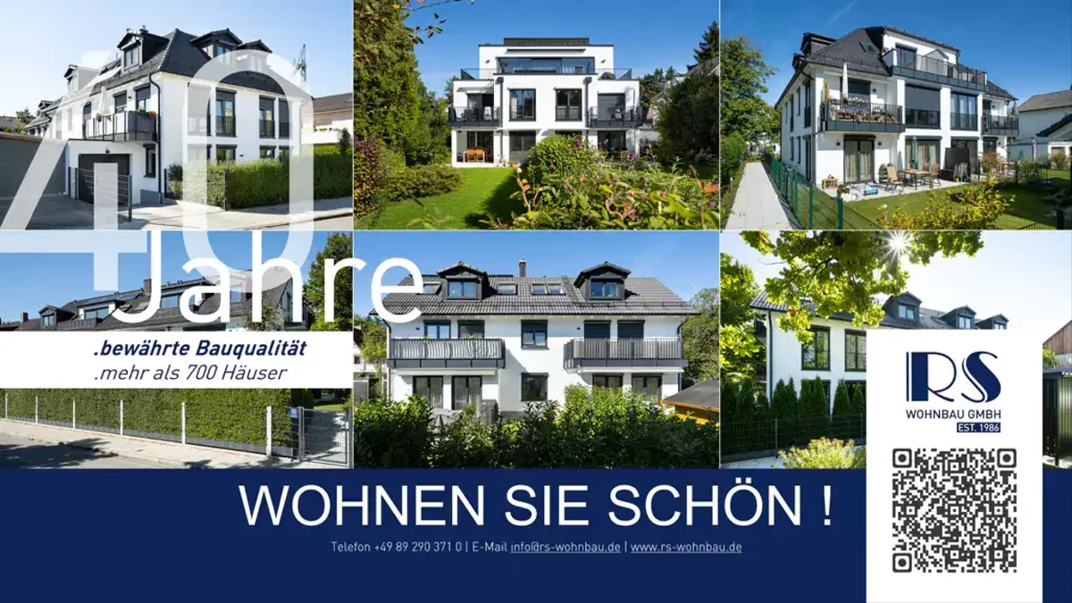 Seit 40 Jahren bewährte Bau- und Wohnqualität 