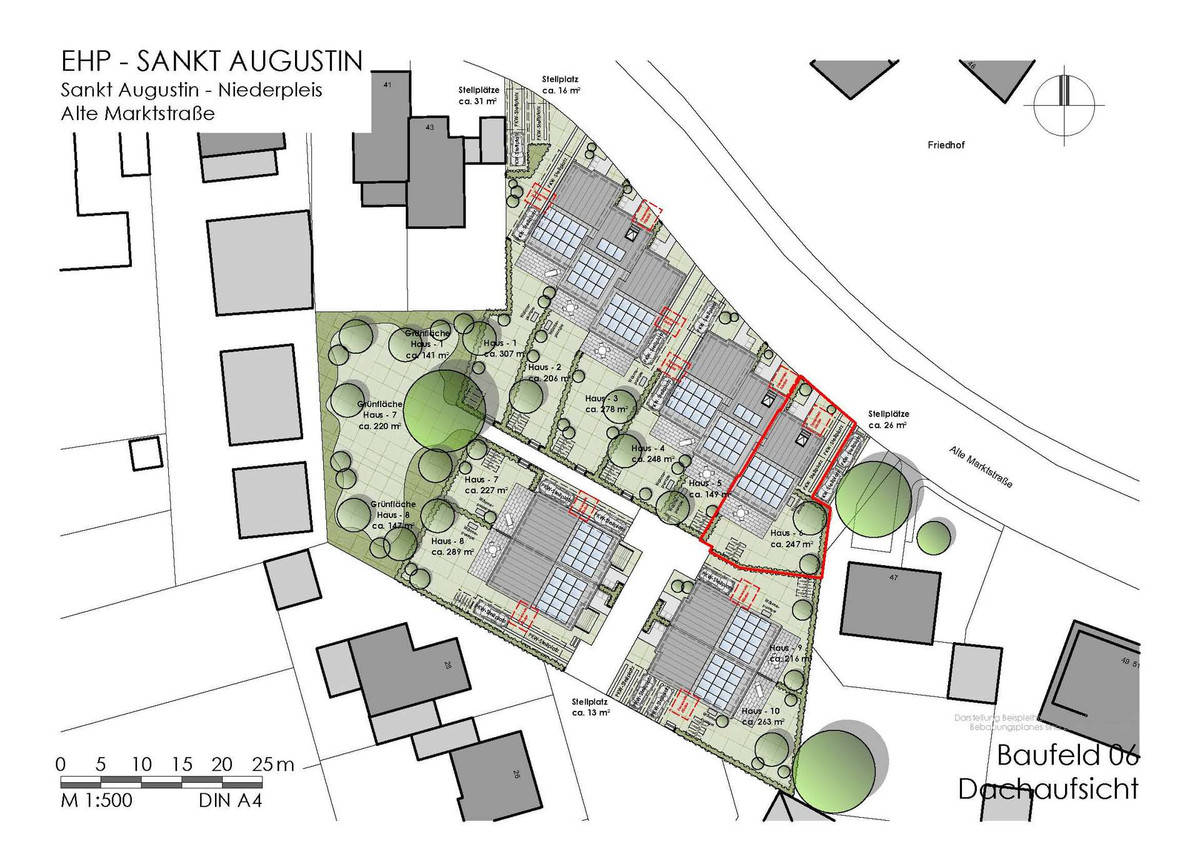 Pastoratsgärten - REH 06 - Lageplan