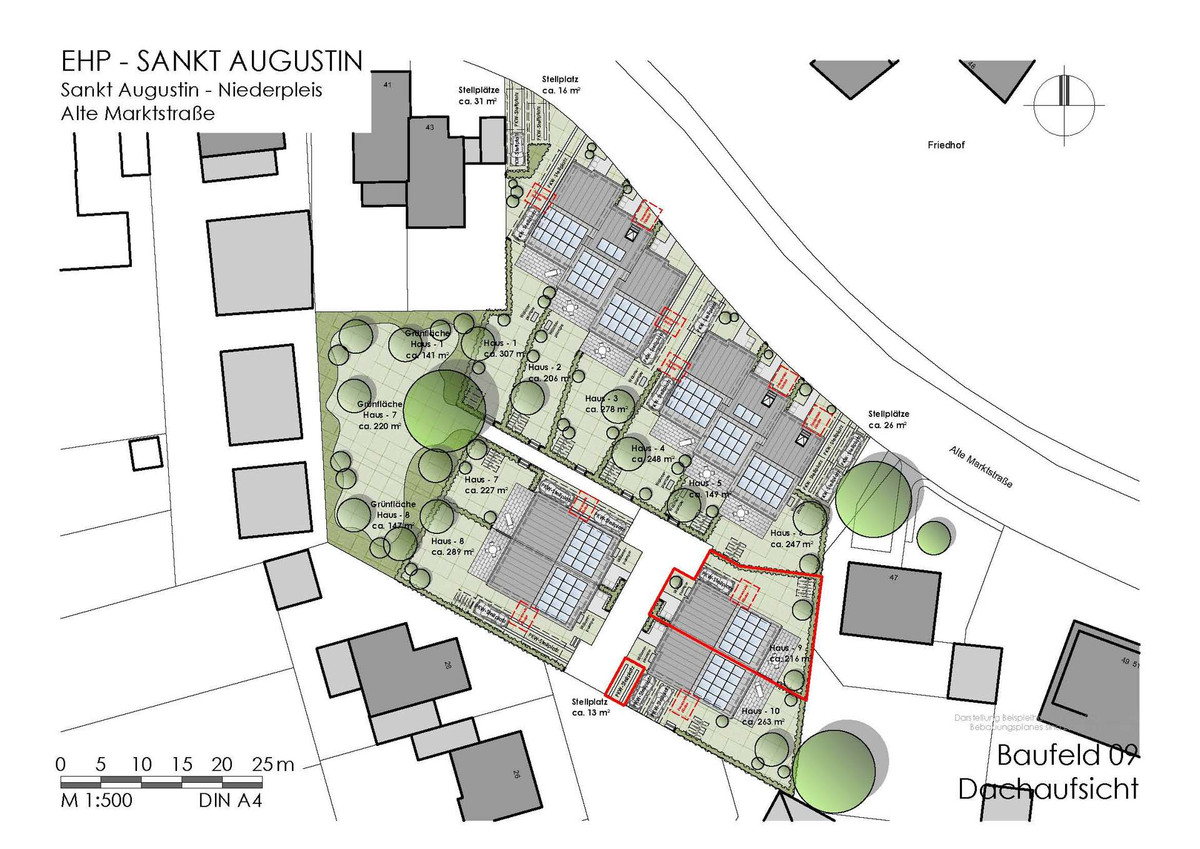 Pastoratsgärten - DHH 09 - Lageplan