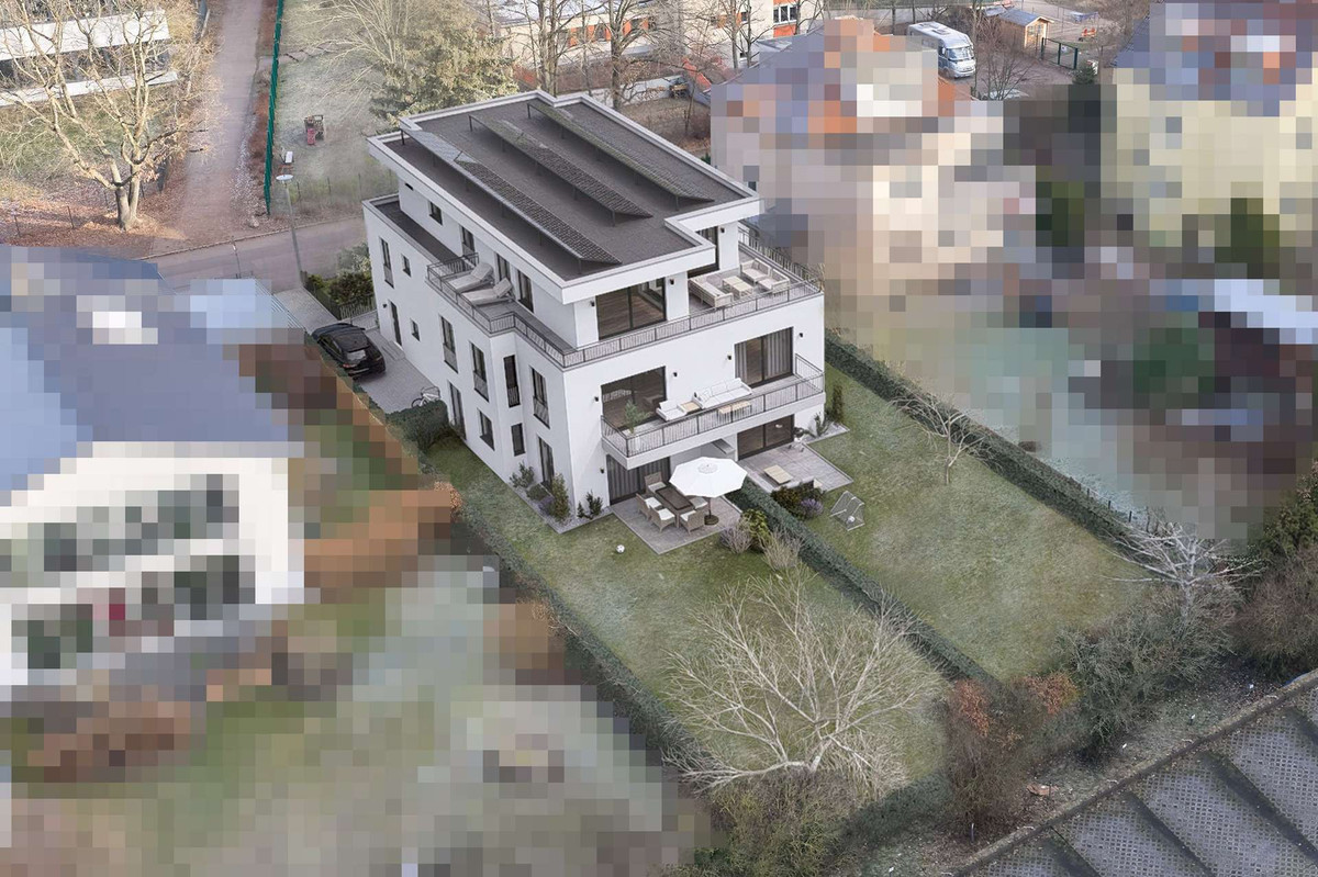 Drohnenansicht Visualisierung