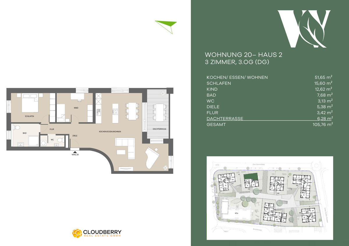 WIDOliving - Grundriss WE 20