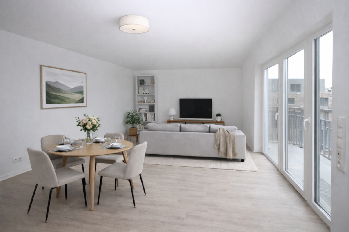 Einrichtungsbeispiel - Virtuelles Staging