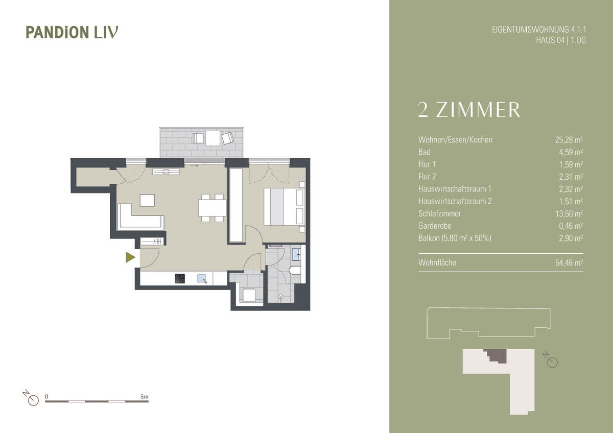 PANDION LIV - Grundriss 4.1.1