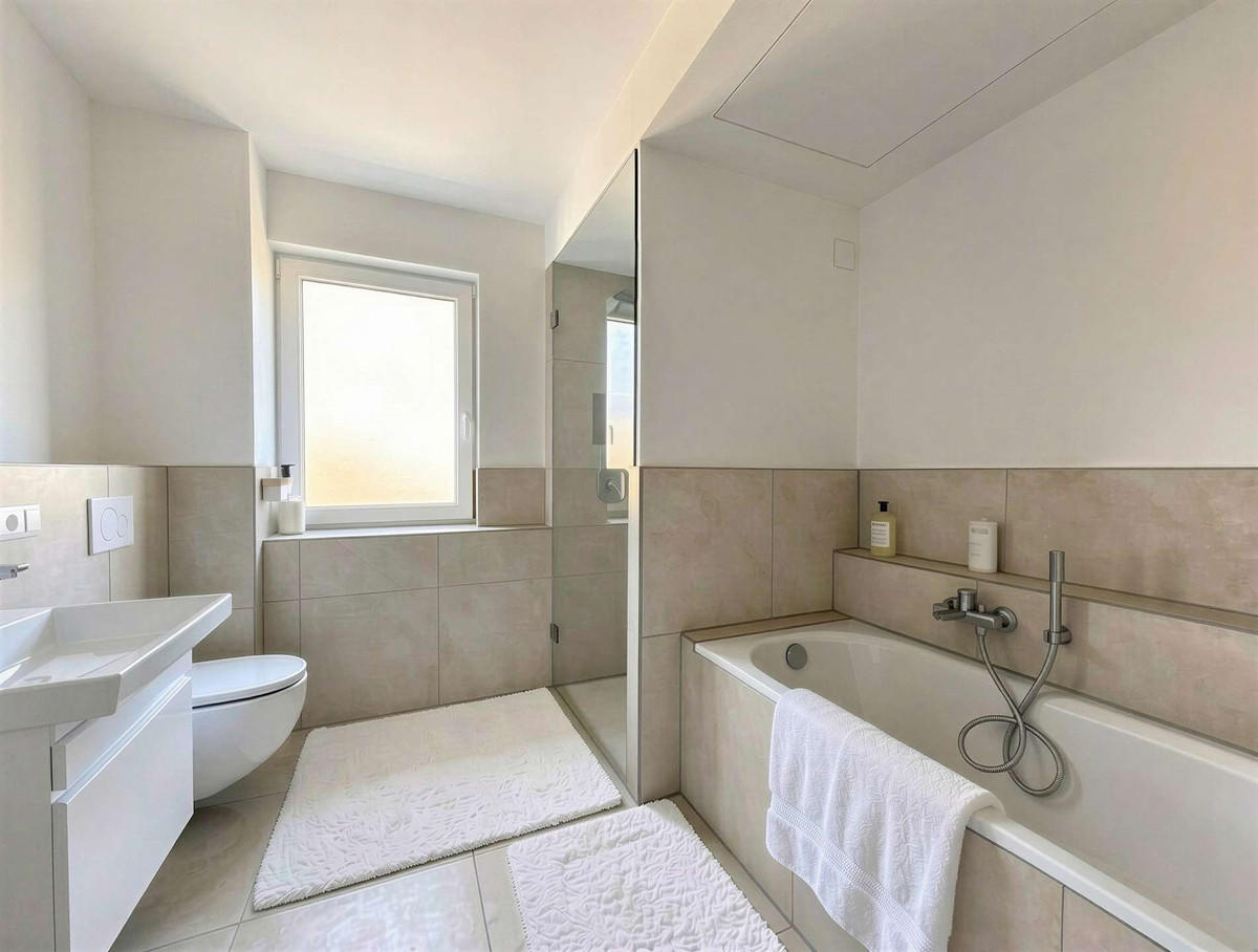 Bad (KI generiert) - Einrichtung gehört nicht zur Ausstattung