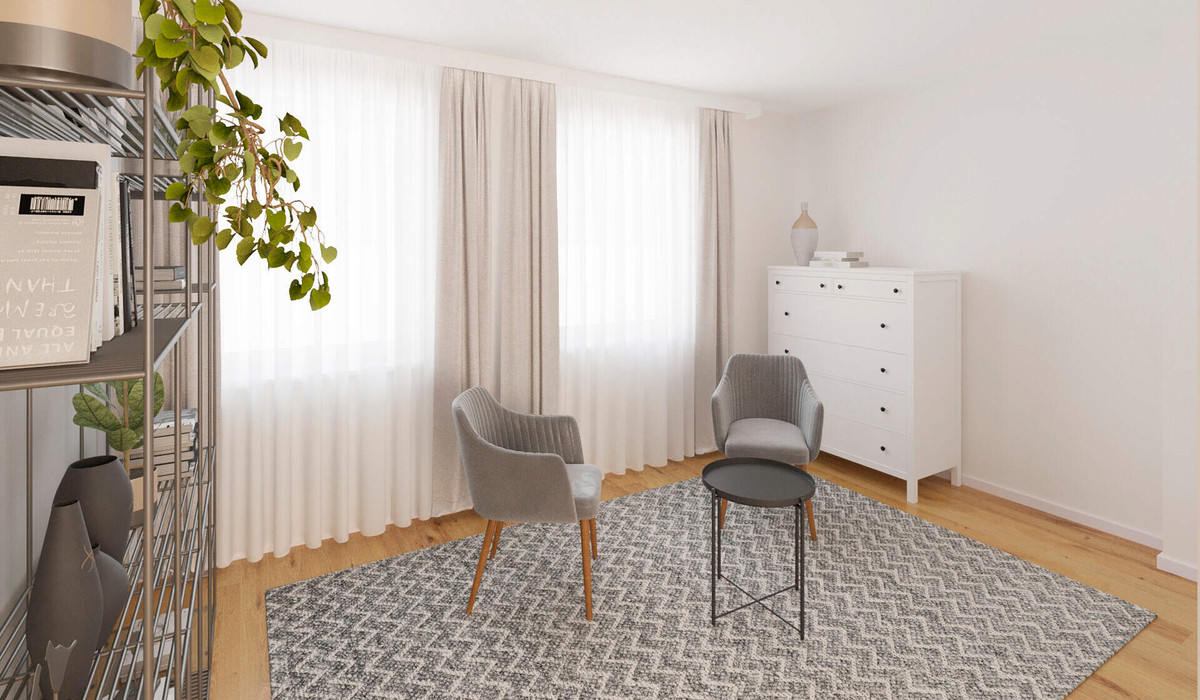 Zusätzlicher Raum im ausgebautem Studio im Dachgeschoss