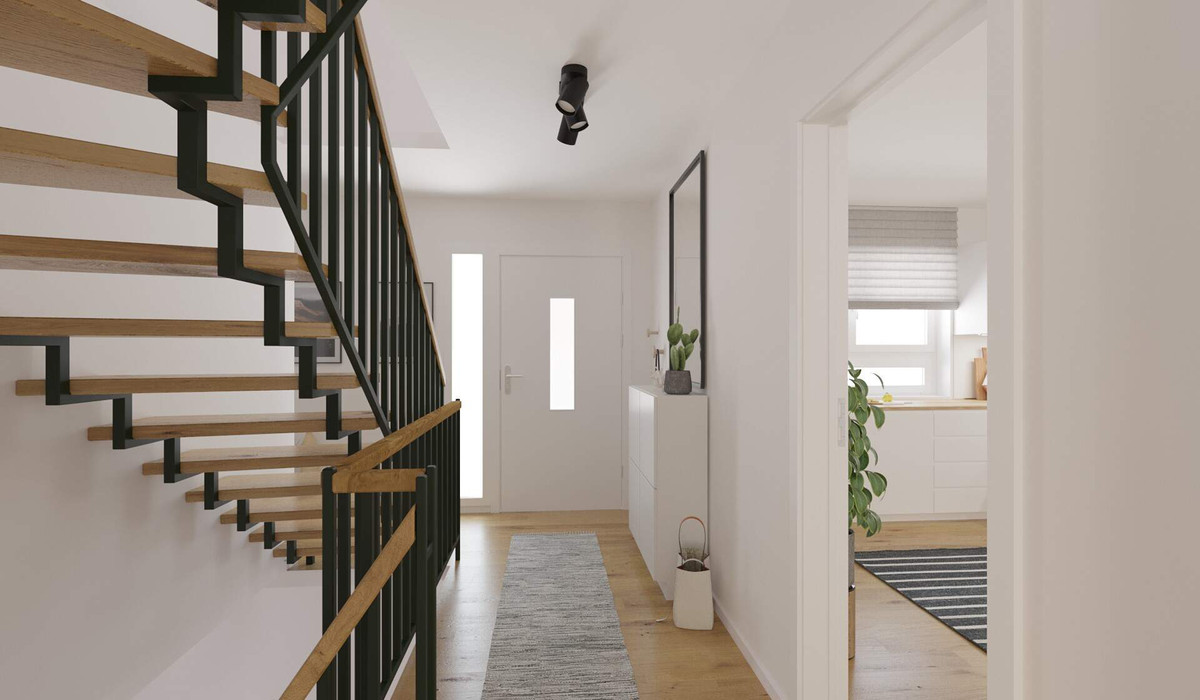 Heller und freundlicher Eingangsbereich