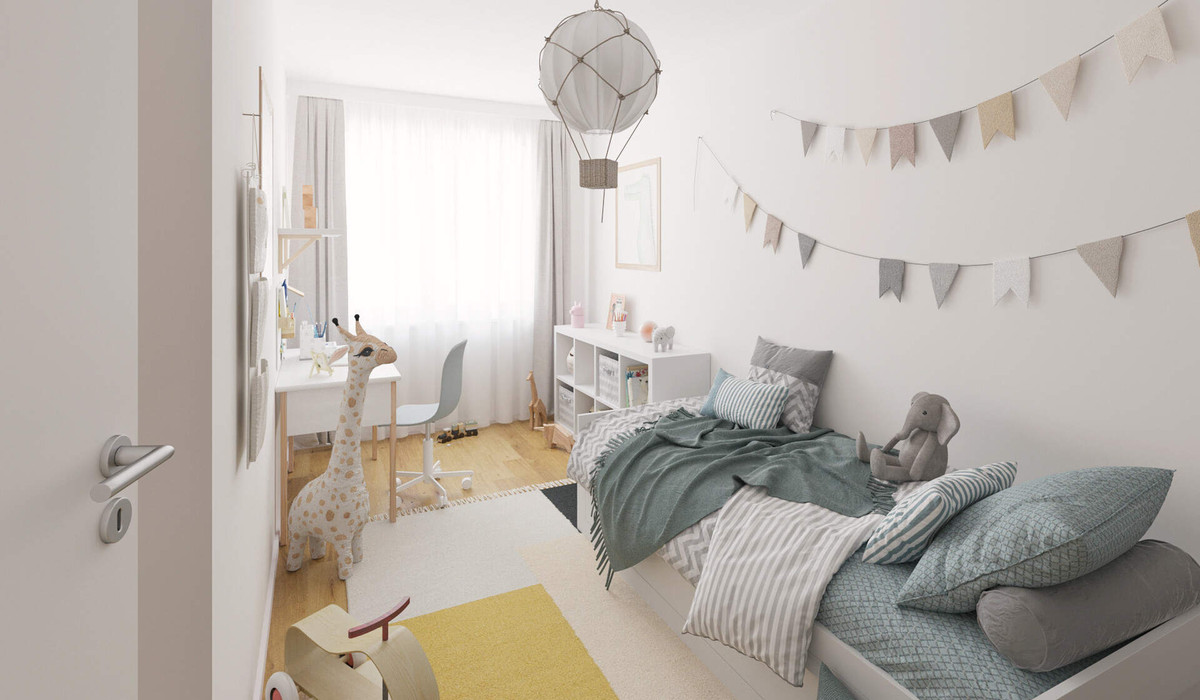 Ein Kinderzimmer zum wohlfühlen