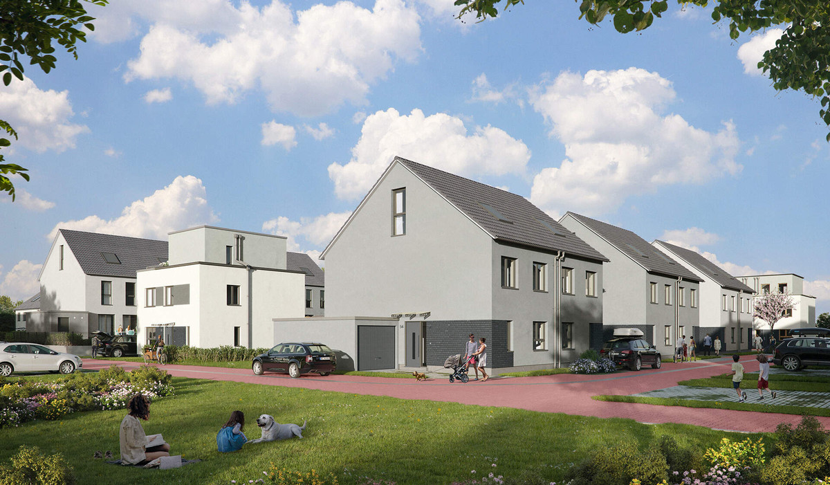 Energieeffiziente und moderne Häuser