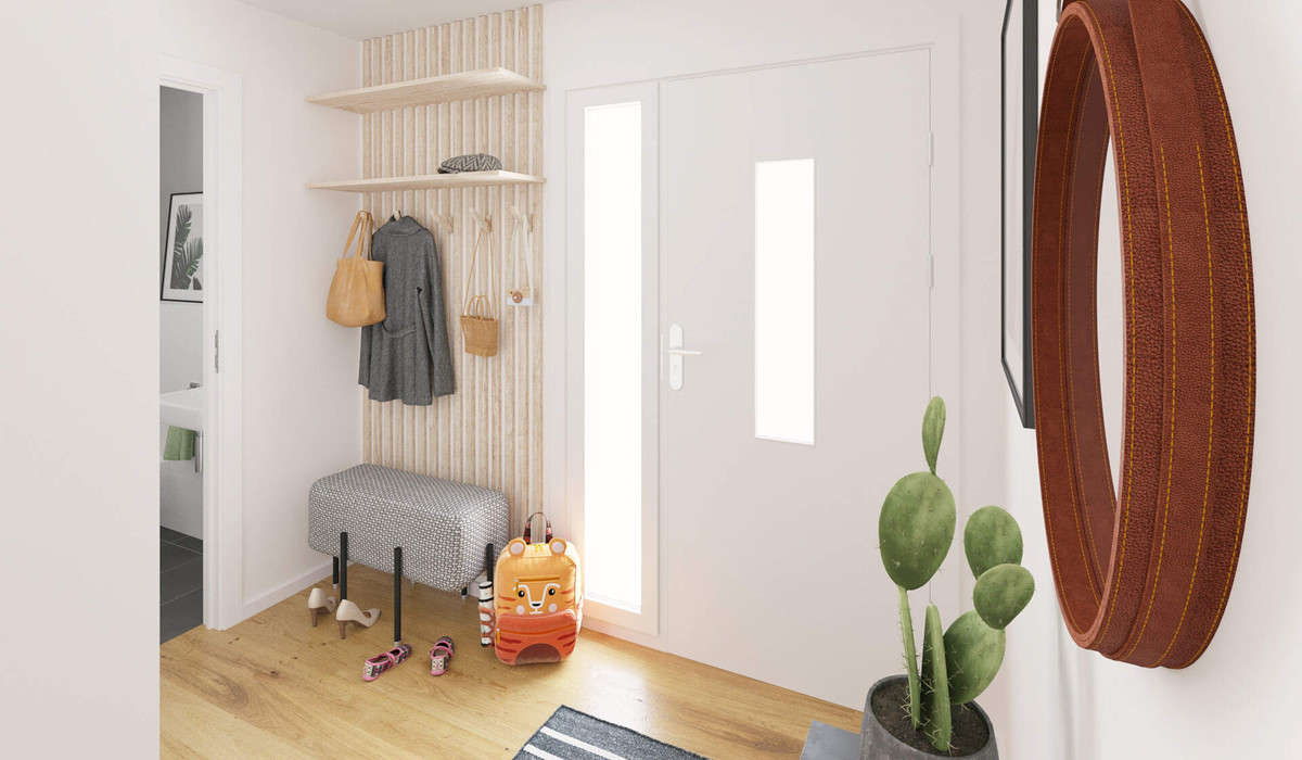 Heller und freundlicher Eingangsbereich