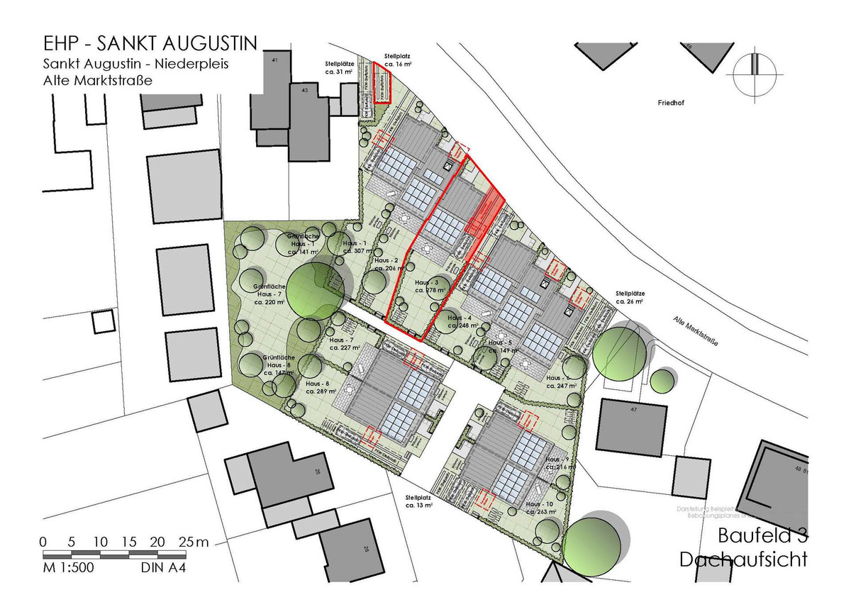 Pastoratsgärten - REH 03 - Lageplan