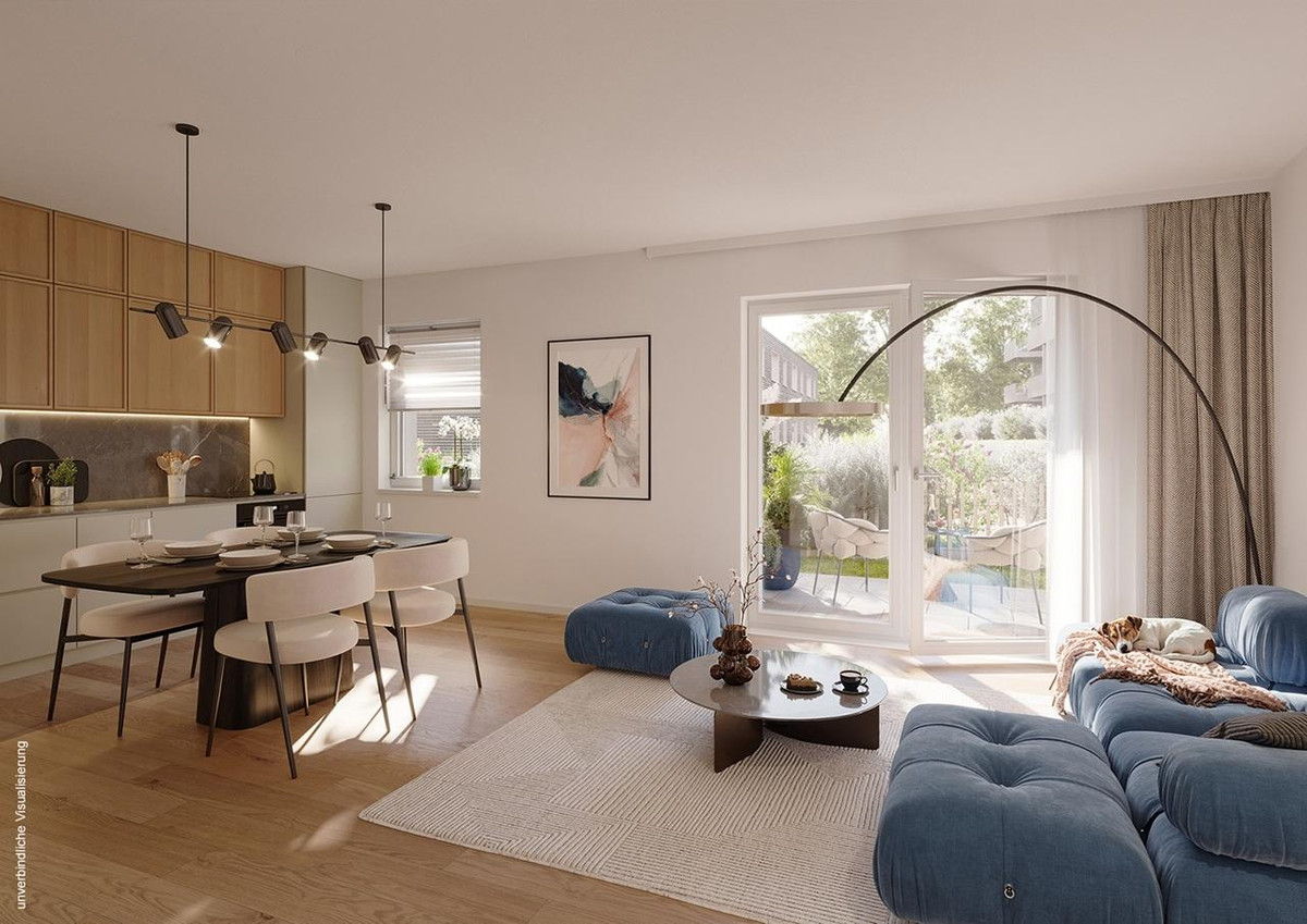 Wohnzimmer + Essbereich Deichhaus WE 036