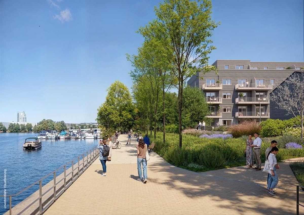 Außenvisualisierung Uferpromenade