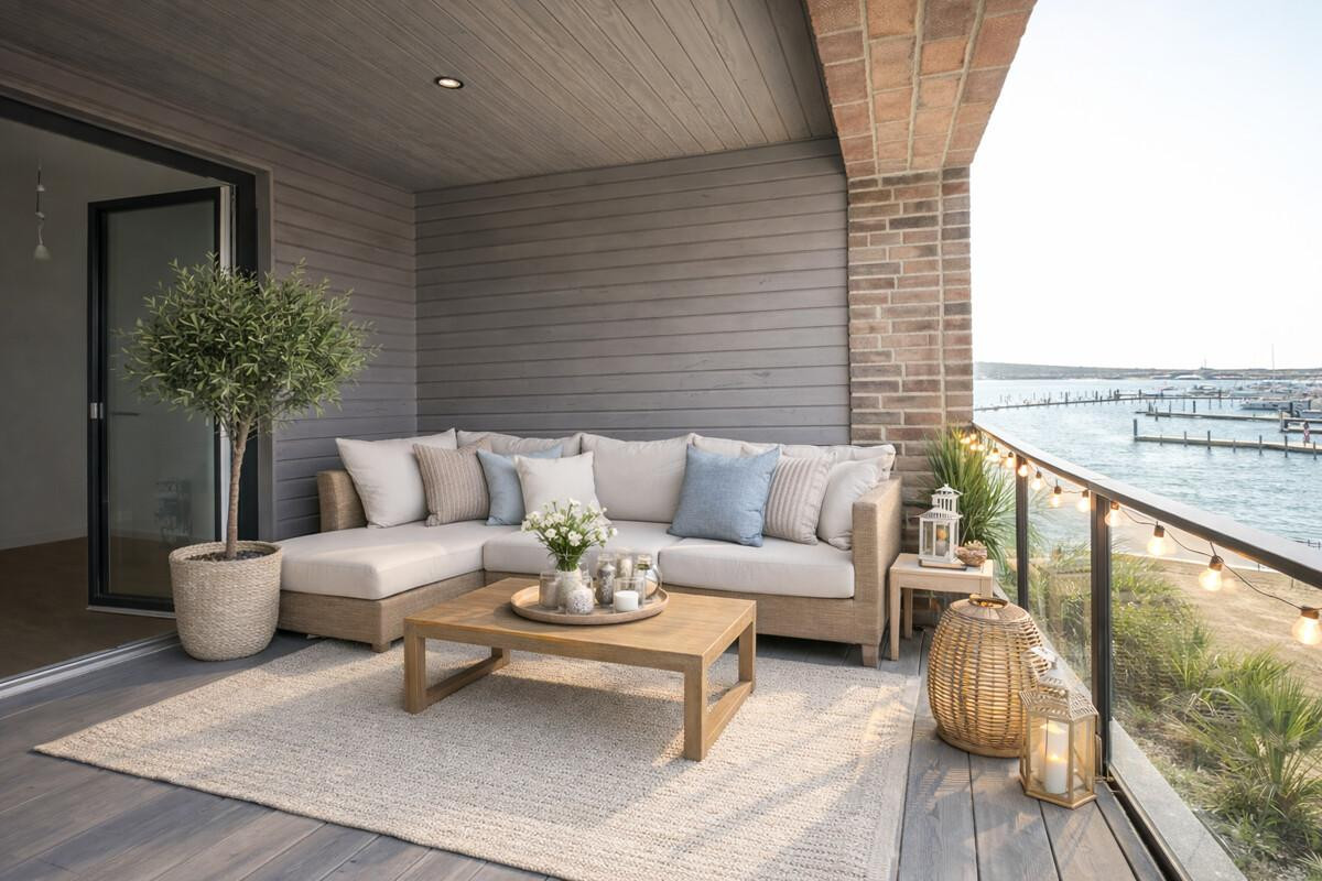 Loggia (digitales Staging)