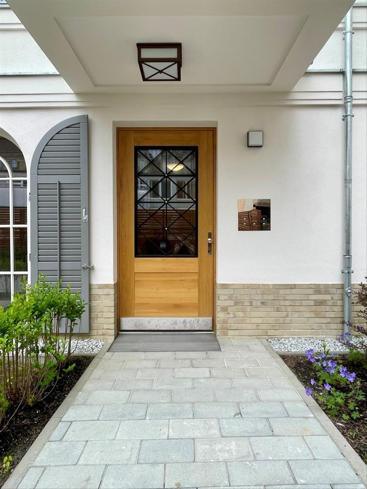 Hauseingang Gartenhaus