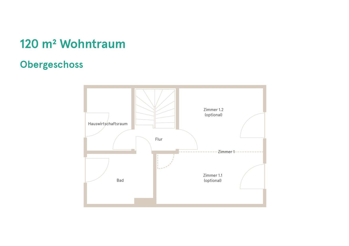 16-120 m--Wohntraum-Grundriss Obergeschoss