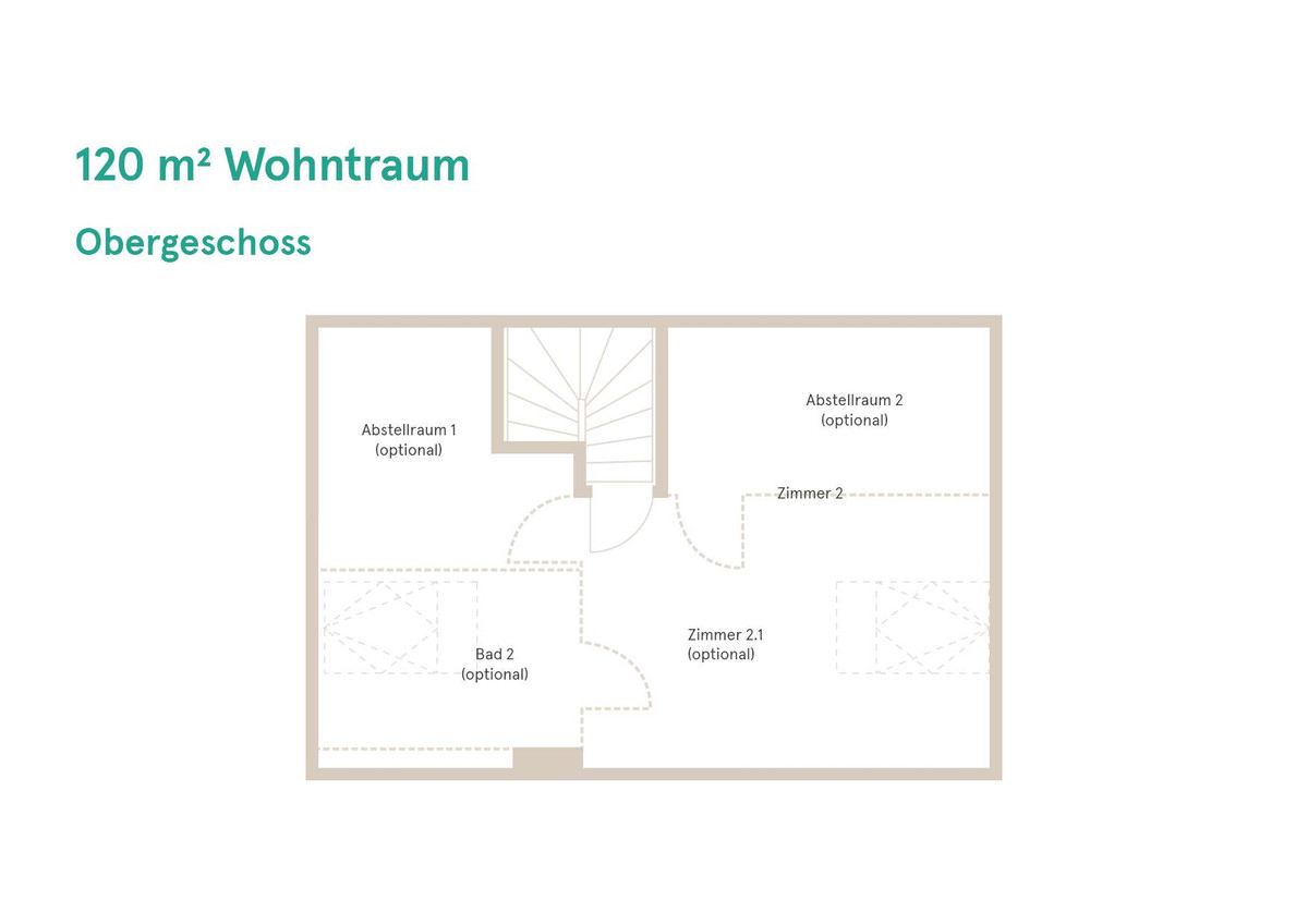 21-120 m--Wohntraum-Grundriss Dachgeschoss