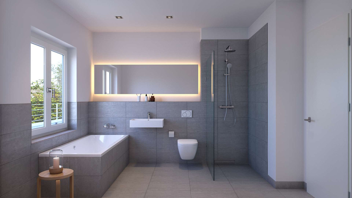 Innenvisualisierung-Bad
