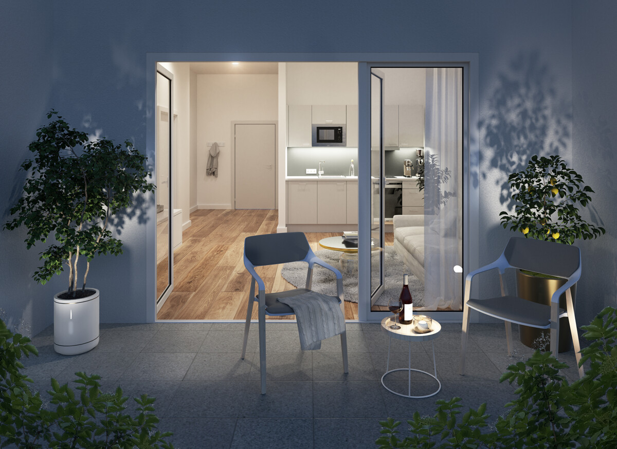 Wohnbeispiel (Visualisierung)