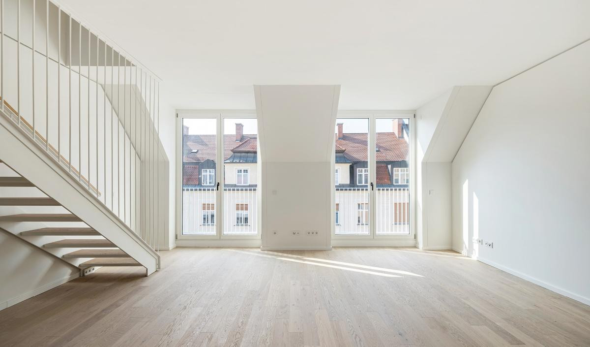 Heller, offener Wohnbereich