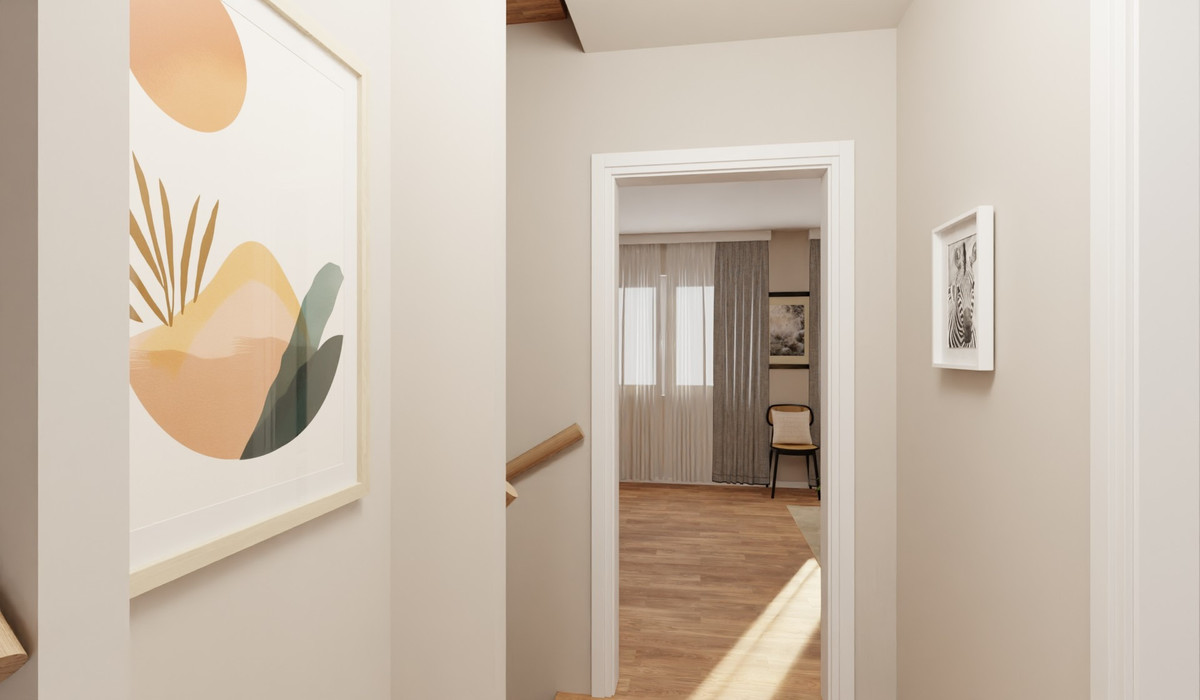 Visualisierung Flur Eigener Feldblick Haus 011