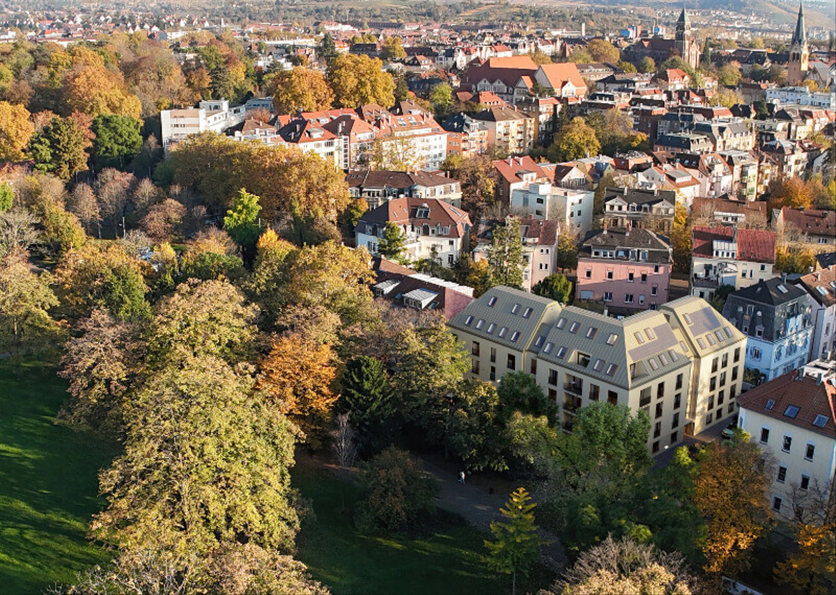 Luftbild Kurpark Bad Cannstatt