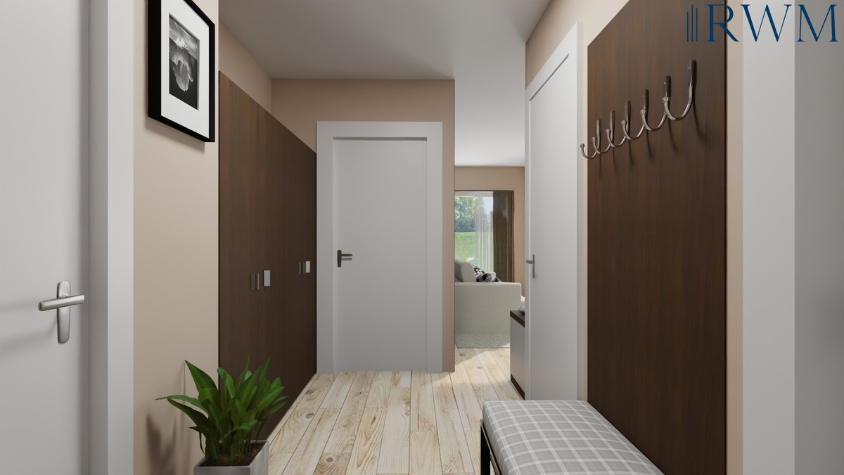 Visualisierung Flur & Garderobe