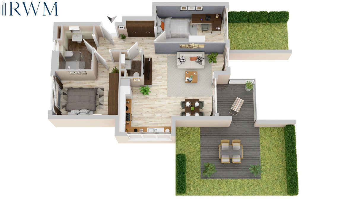 3D Grundriss WHG2 