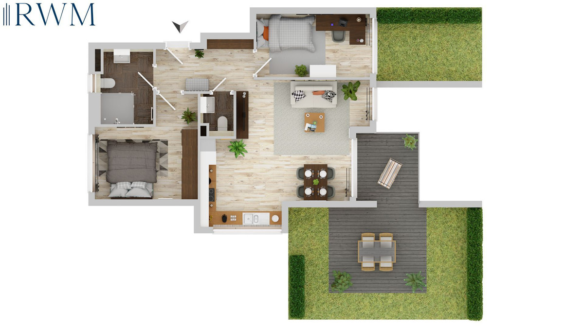 2D Grundriss WHG2