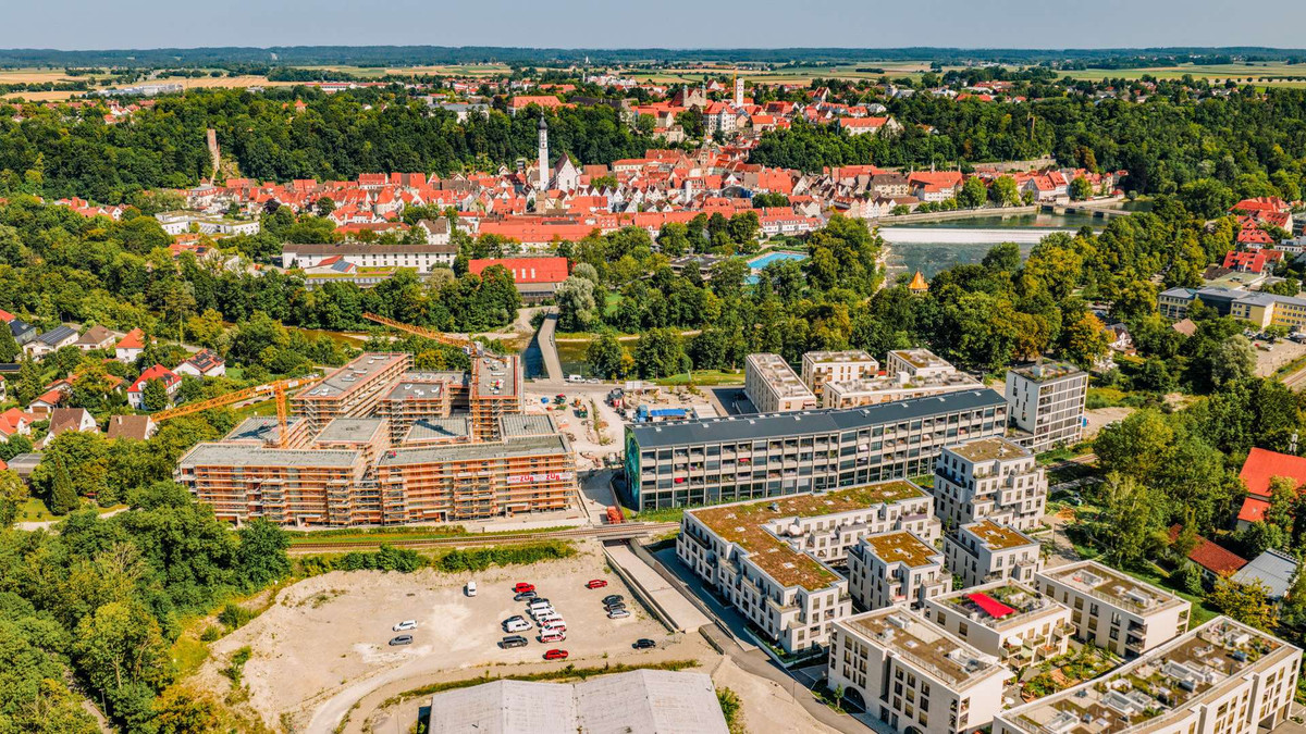 Blick aufs Quartier