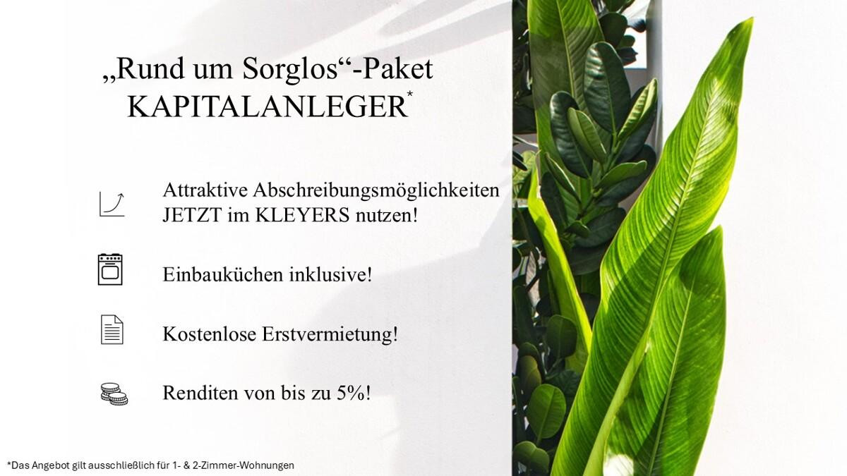 KLEYERS Capital Investors. ab 11.25