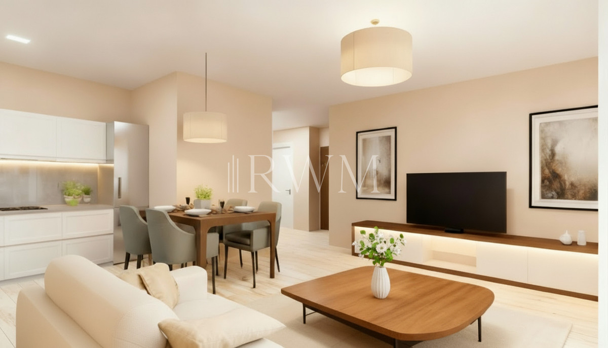 Innenvisualisierung Wohnzimmer