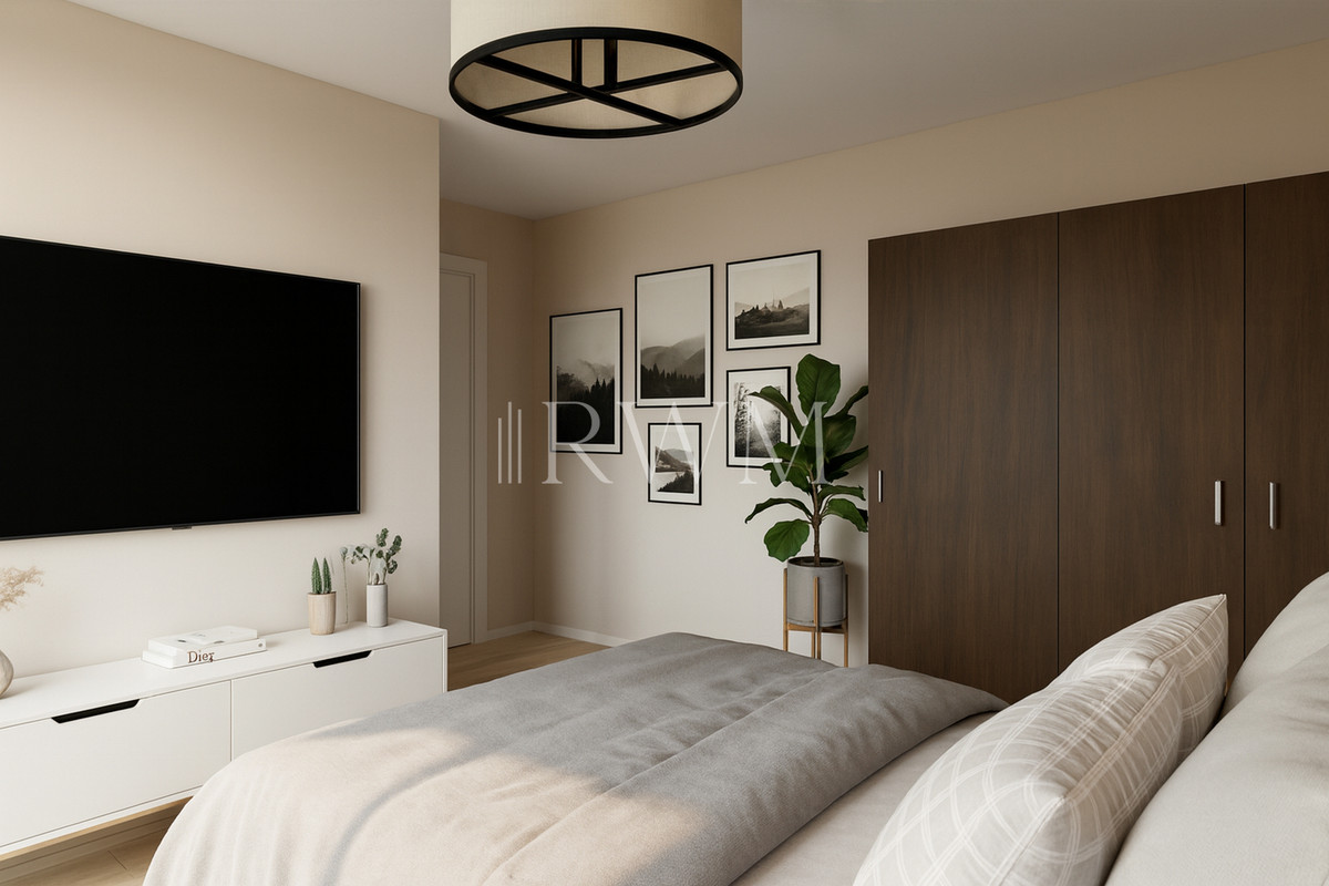 Innenvisualisierung Schlafzimmer