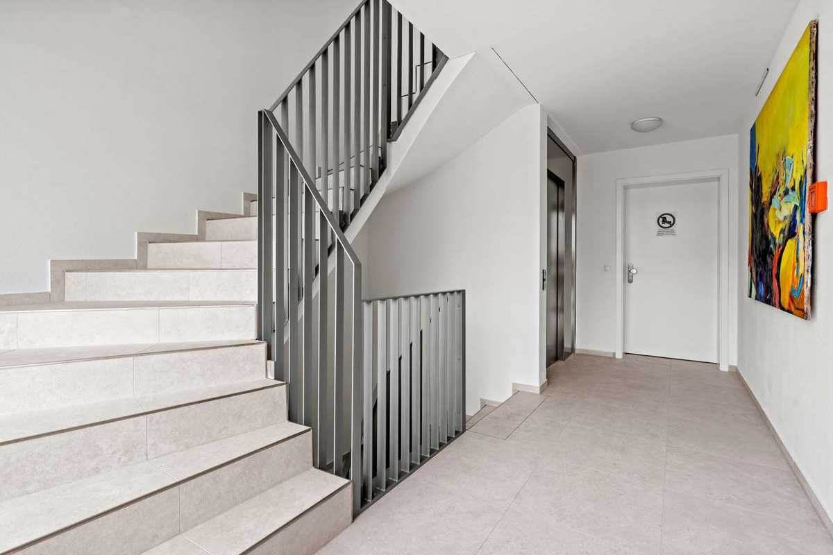 Licht und Luftigkeit im Treppenhaus