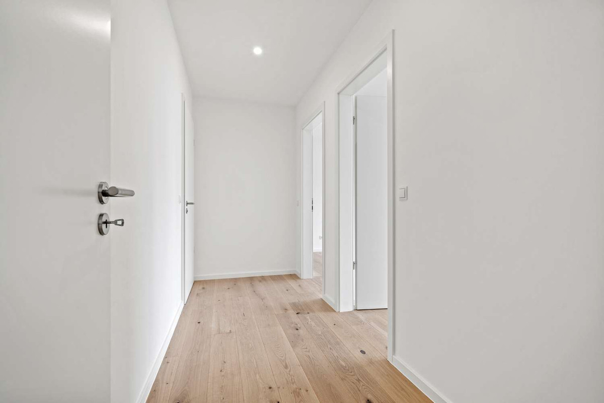 Flur und Bindeglied zu den Zimmern...