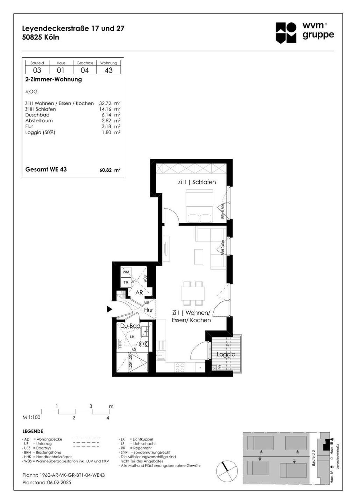 Grundriss WE 03.01.04.43