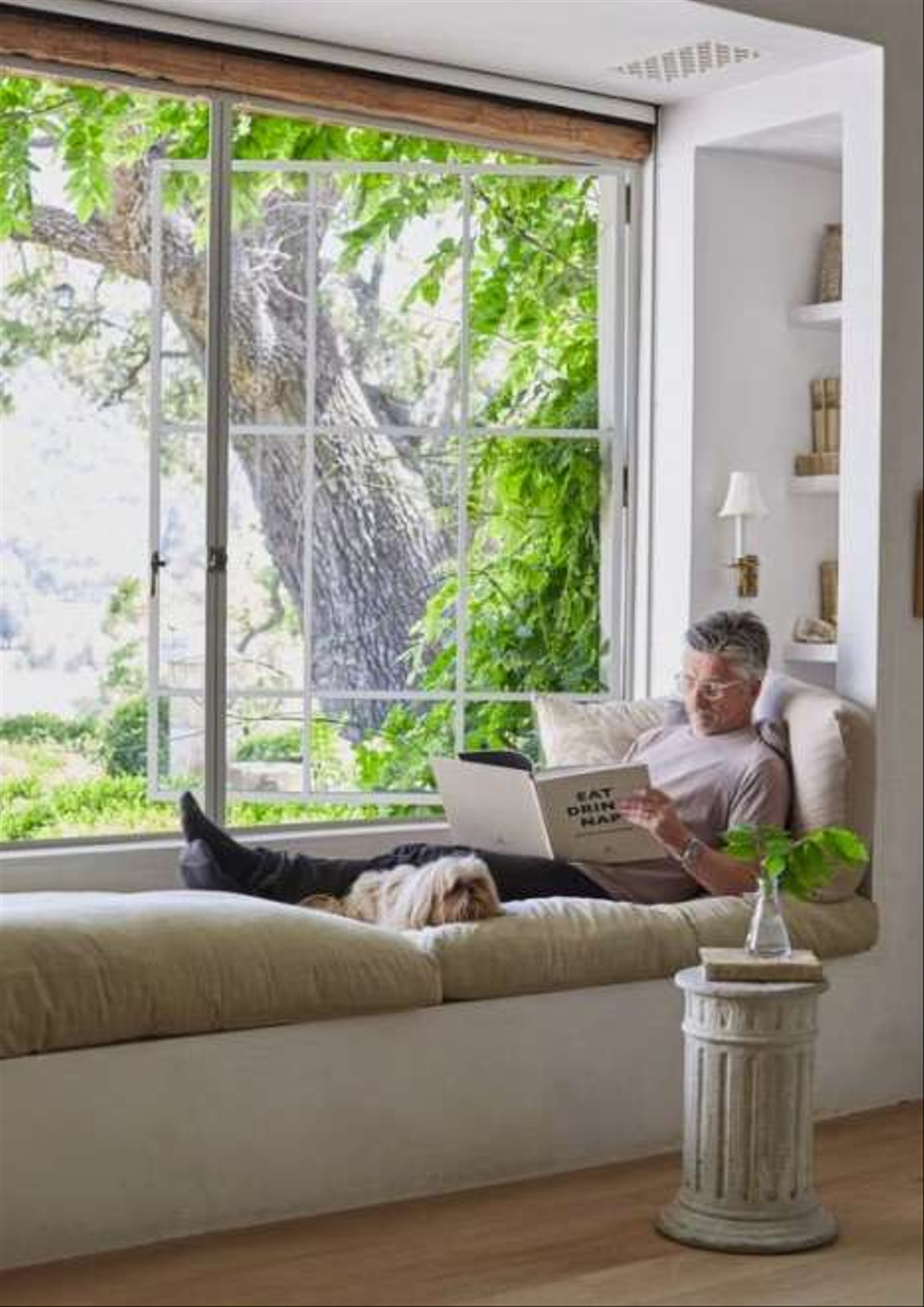 Mit dem Ausbau zu einem Windowseat...