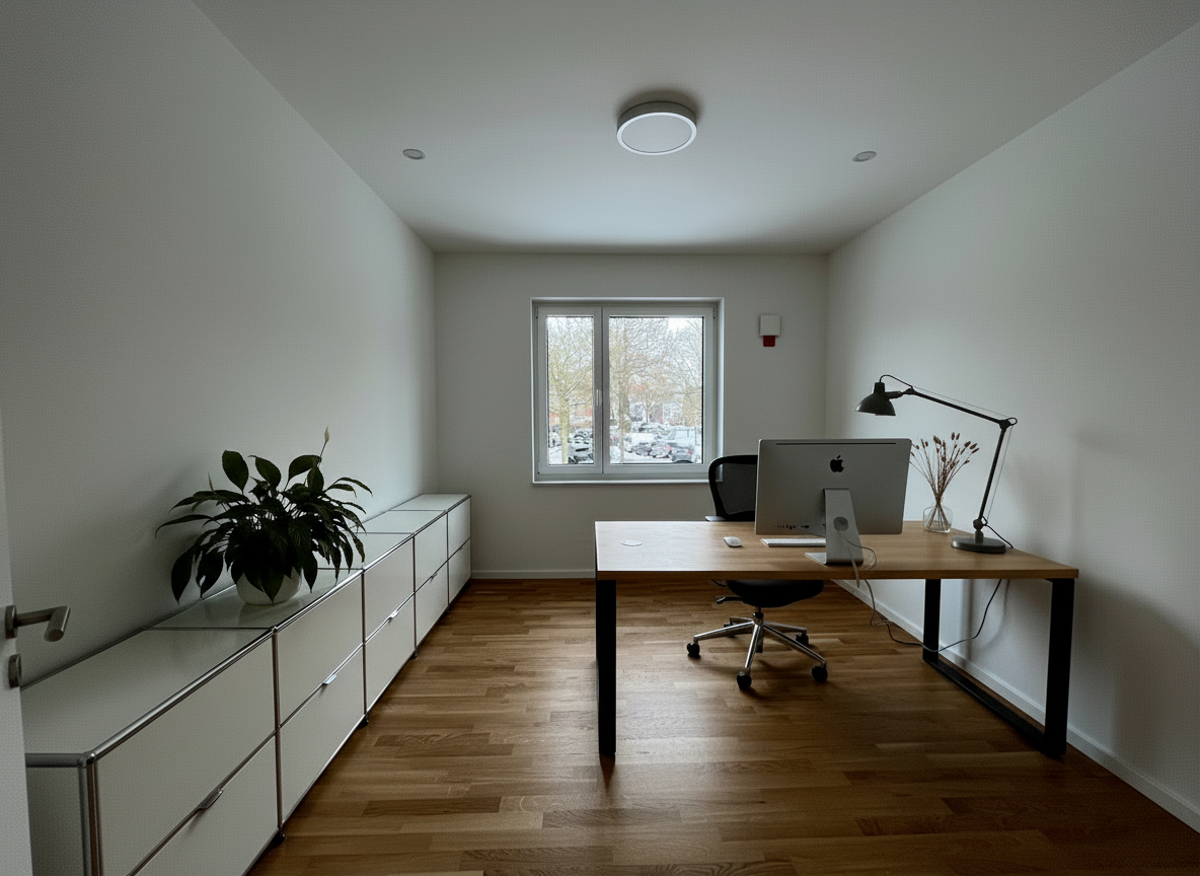 Homeoffice, mit KI möbliert