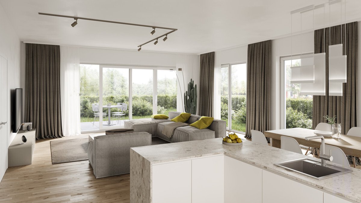 Visualisierung Wohnzimmer