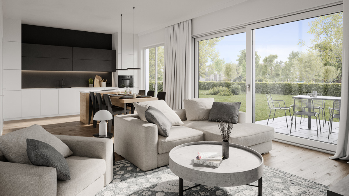 Visualisierung Wohnzimmer